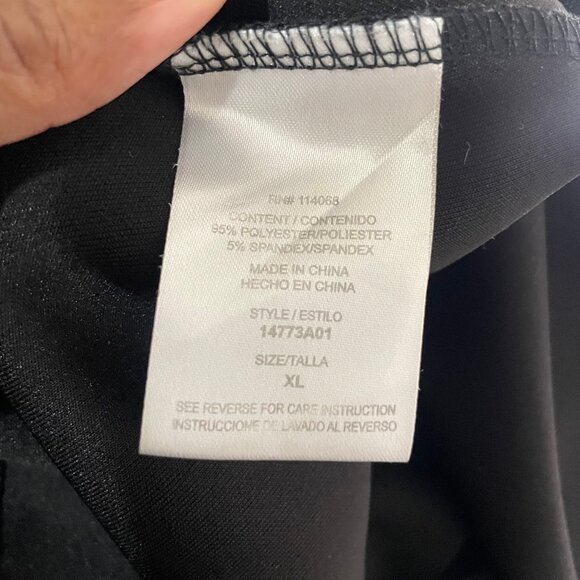 Ten Sixty Sherman Black Cap Sleeve Floral Cut Out Mini Dress Size XL Event - Picture 9 of 10